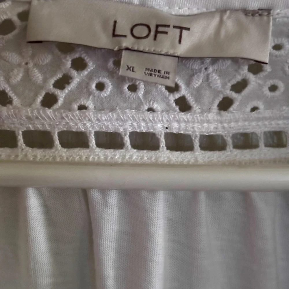 LOFT Ivory Accent Top - Picture 3 of 3